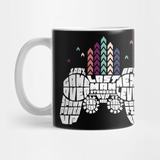 Gamer's World Typography Game Controller Mug